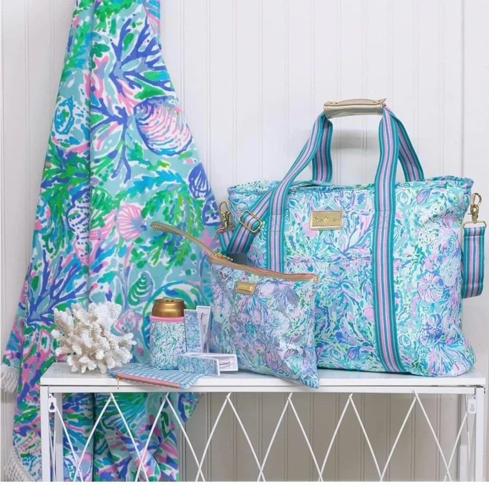 Lilly Pulitzer Soleil It On Me Picnic Cooler Tote Bag